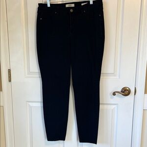 Vintage America Blues Black Boho Skinny Jeans